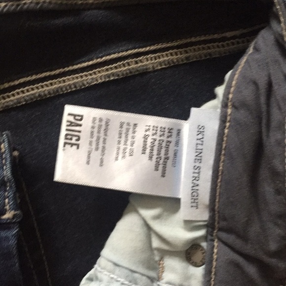 Paige skyline straight jeans! - Picture 2 of 2